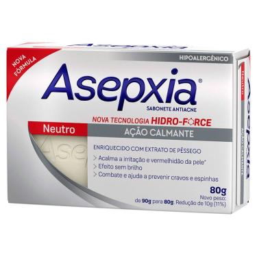 Imagem de Sabonete Asepxia Neutro Acao 80g