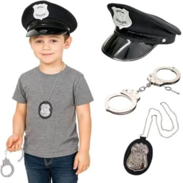 Imagem de Kit Infantil Fantasia Policial - G