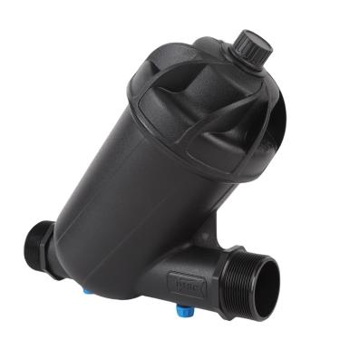 Imagem de Cryfokt Filtro Y de Irrigação por Gotejamento Com Filtração Eficiente de Malha 120 para Gramado de Fazenda de Jardim, Material DN32 de 1-1/4 Polegada, Evita Entupimento, para Jardins de Quintal e