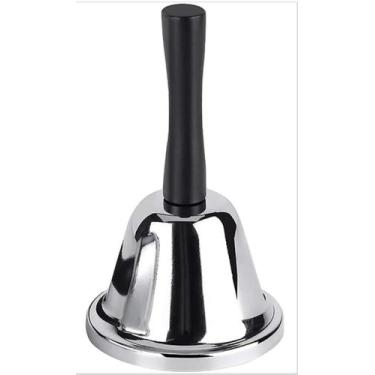 Imagem de Sino De Mão P/ Chamar Atenção Campainha Recepção De Hotel - D Presente