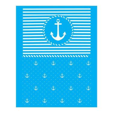 Imagem de Stencil Tamako Estampa Âncora - 20X25Cm - Ref B751