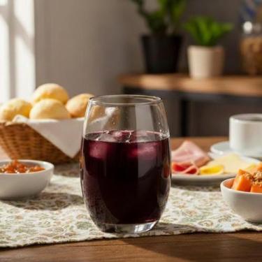 Imagem de Nadir Jogo De Copos Aruba 475ml Cinza 6 Peças Aruba, Cinza, 6