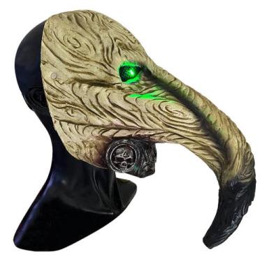 Imagem de Máscara Doctor Plague Beak Cosplay Halloween de látex unissex - yiweis