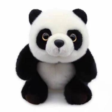 Imagem de Boneca de brinquedo de pelúcia Panda 22cm para crianças - yiweisai
