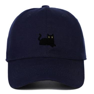 Imagem de Boné de beisebol Black Cats Anime para adultos Summer Trucker - Yiweis