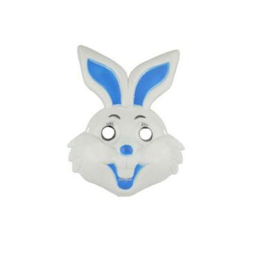 Imagem de Máscara White Rabbit Full Face Cover Plastic Halloween - yiweisai