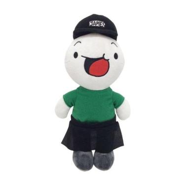 Imagem de Brinquedo macio fofo de 25 cm da boneca de pelúcia Oddballs Anime para