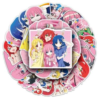 Imagem de Adesivos Bocchis The Rocks Anime Cartoon Deca 50 unidades - yiweisai