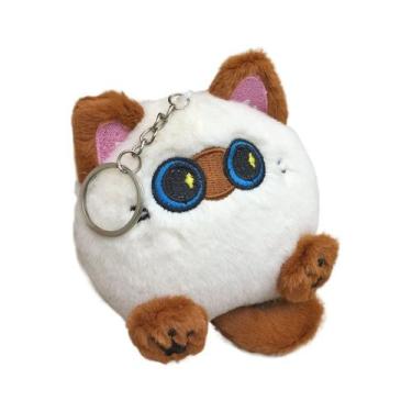 Imagem de Boneca de pelúcia Nekos Atsumes Anime, brinquedo de pelúcia fofo de 12