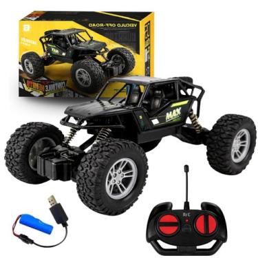 Imagem de Carrinho De Controle Remoto Brinquedo 4x4 Subida Na Terra - - Europio,