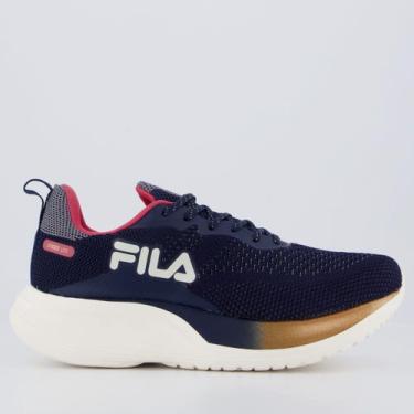 Imagem de Tênis Fila Speed Lite Feminino Marinho e Cobre, 35