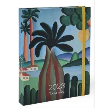 Imagem de 2023 Agenda Tarsila Do Amaral Cartão Postal Teca Semanal Mesa - 19,00 X 25,00