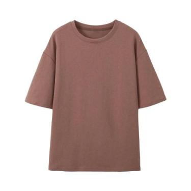 Imagem de Conjuntos De Camisas E Calças Vintage Femininas, Camiseta De Gola Redo