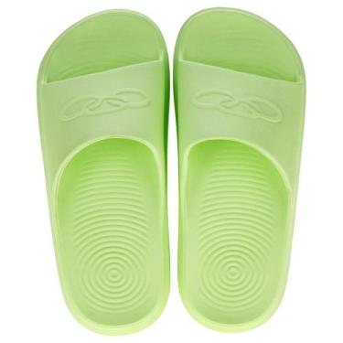Imagem de Chinelo feminino slide sereno olympikus - 54104269, Verde, 33/34