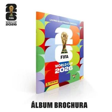 Imagem de Álbum de Figurinhas Brochura Copa do Mundo FIFA 2026 EUA Panini