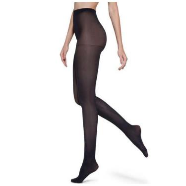 Imagem de Meia Calça Lupo Loba Fio 40 Opaca - Preta - 5830-001-9990, P, Preto