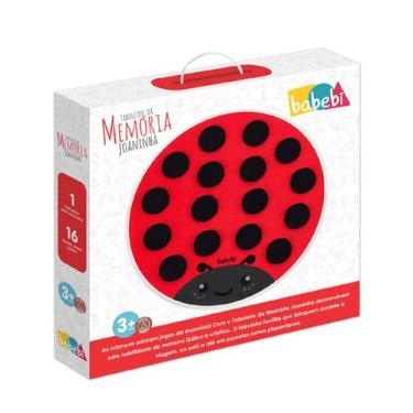 Imagem de Brinquedo Educativo Tabuleiro da Memória Joaninha Babebi