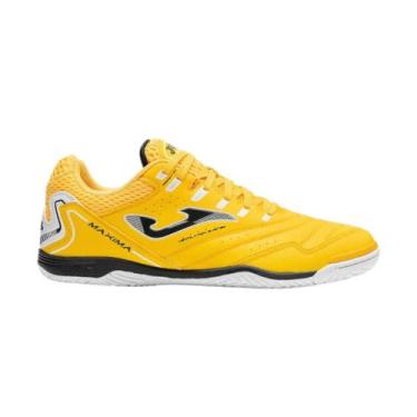 Imagem de Chuteira Futsal Joma Maxima Indoor Original Lançamento, Amarelo, 40