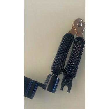 Imagem de Alicate ronsani encordoador com saca pinos cor:preto, PRETO
