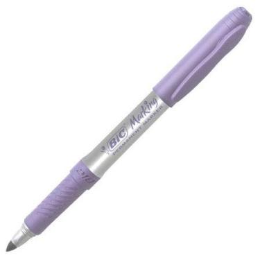 Imagem de Pincel marcador permanente Marking Lilás Pastel 971146 - Bic