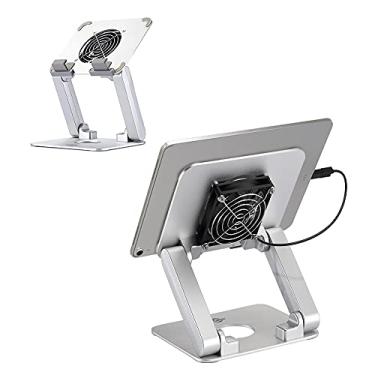 Imagem de KABCON Suporte para tablet Surface Pro com ventilador de resfriamento silencioso para Microsoft Surface e iPad Pro/Air/Mini, Samsung Galaxy, tablets de até 13 polegadas