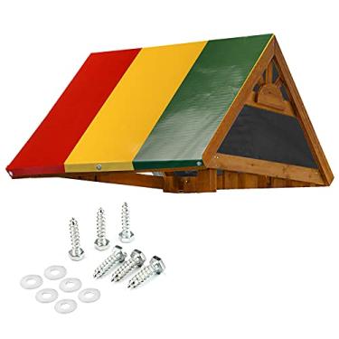 Imagem de Mofeez 52" x 90" Swing Set Replacement Tarp for Play Set Outdoor, Multi-Color