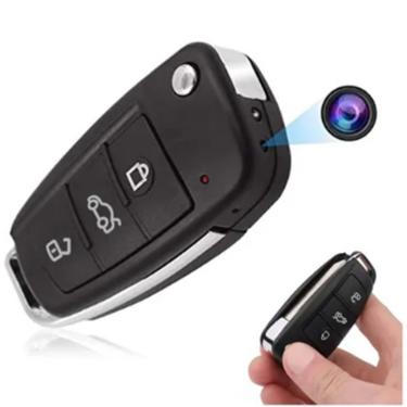 Imagem de Camera Filma Camera Para Carros de luxo em mod chaveiro