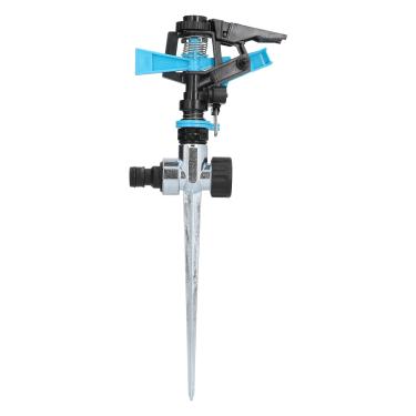 Imagem de Aspersor de irrigação, irrigador de água multiuso, automático, ajustável, pulverização precisa, rotação de 360° para jardim, gramado, para jardinagem, bocal de plástico,