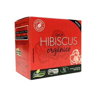 Imagem de Chá de Hibiscus Orgânico Campo Verde 10 Sachês de 1g