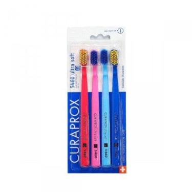 Imagem de Kit Escova De Dente Curaprox 5460 Ultra Soft 4 Unidades