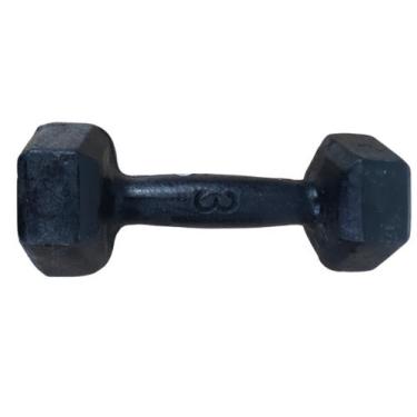 Imagem de Halter Sextavado Pintado 3kgs Musculação Academia Casa - 1 Fit