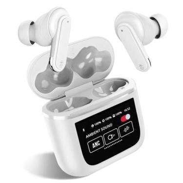 Imagem de Fones de ouvido sem fio Y12 Bluetooth 5.4 com ANC 40H Playtime IPX7 - 