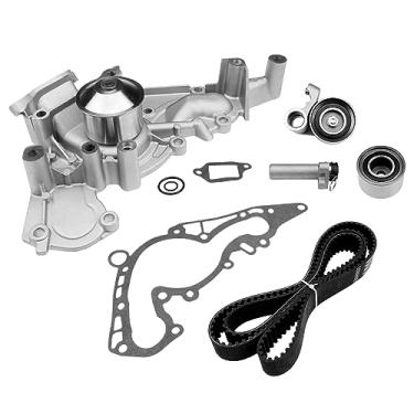Imagem de Kit de correia dentada do motor com bomba de água | Compatível com motor Toyota 4Runner Land Cruiser e Lexus GS400 GX470 SC400-4.0L, 4.3L, 4.7L V8 | Substitui # TKT021, TCKWP298