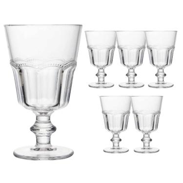 Imagem de Jogo 6 Taça De Vidro Para água Suco Refrigerante Belle Epoque 225ml Lyor