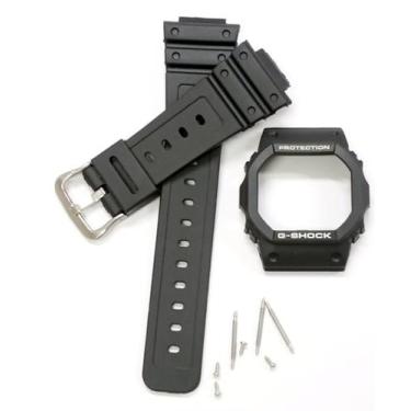 Imagem de Kit Pulseira Capa para Modelo DW-5600E DW-5600MS GWX-5600.LC09 - MFIX,