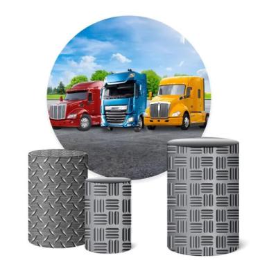 Imagem de Trio Capas Cilindro Painel Redondo 1,50m Caminhão - Fadrix, K1RUK0005
