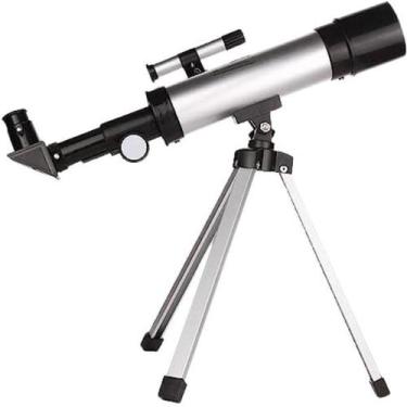 Imagem de Telescópio Astronômico F36050 com Tripé  Ideal p/ Iniciantes, Portátil