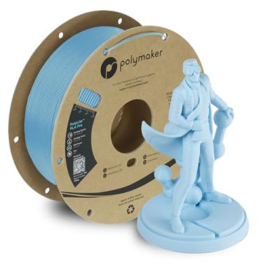 Imagem de Polymaker Filamento Pla Pro 1,75Mm Azul Claro, Poderoso Filamento Pla 1,75Mm Filamento para Impressora 3D 1Kg - Polylite 1,75 Pla Filament Pro Resistente e Alta Rigidez Impressão 3D Filamento Pla Azul