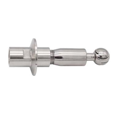 Imagem de Esfera De Pulverização Rotativa CIP De 1.5" (50.5mm) - Aço Inoxidável 304, Rosca Macho/fêmea De 1/2" NPT, Para Tanques De Cerveja Artesanal - 1 Peça | Limpeza Sanitária De Alta Velocidade(Female)