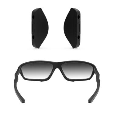 Imagem de ToughAsNails Almofadas de nariz de substituição Euro Fit para óculos de sol Oakley Reverie OO9362 - Base rígida preta