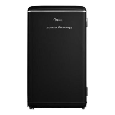 Imagem de Frigobar Midea Retrô 93L Inverter Preto Bivolt, Bivolt