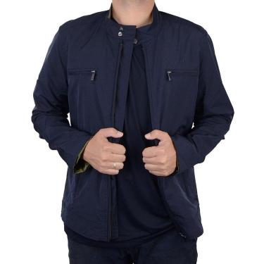 Imagem de Jaqueta Masculina Dudalina Dupla Face Azul Marinho e Verde - 660104-Masculino