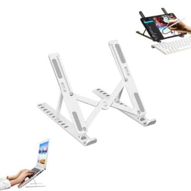 Imagem de Suporte Elevador De Alumínio Para Notebook Laptop Tablet Portátil Regu