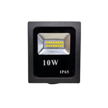 Imagem de Refletor LED 10W Branco 6500K Bivolt - Poliled