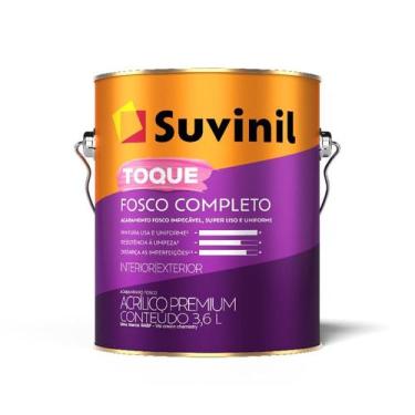 Imagem de Tinta Para Parede 3,6l Toque Fosco Completo Suvinil - Névoa Intensa - 