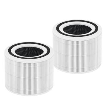 Imagem de Filtro de substituição Core 300 para Levoit Core 300, Core 300S, Core 300-P, Core 300-RF, Core 300-RAC, purificador de ar 3 em 1 H13 True HEPA, filtro de carvão ativado de alta eficiência, pacote com