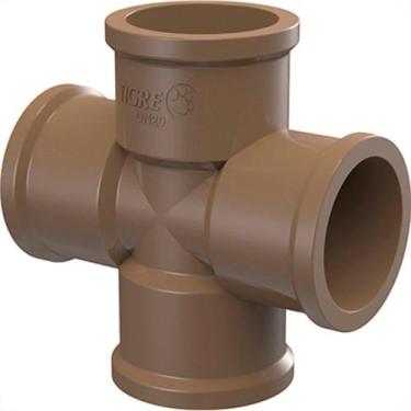 Imagem de Cruzeta Tigre PVC Liso Liso 3/4