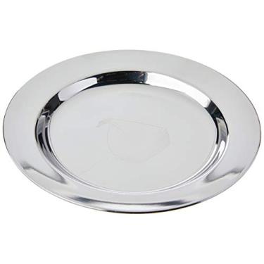 Imagem de Tramontina 61257230 Prato Infantil em Aço Inox Barquinho, Prata, 23 cm