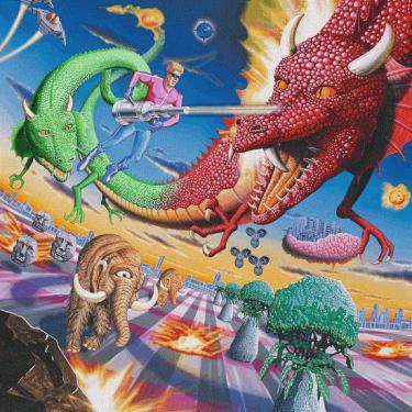 Imagem de Space Harrier Trilha Sonora Em Vinil Oficial Licenciado