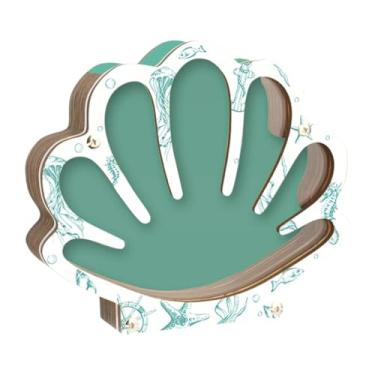 Imagem de Amagogo Caixa de exposição de conchas de madeira, suporte para conchas, joias, contas, enfeite de mesa, cofrinho, decoração, organizador de armazenamento de